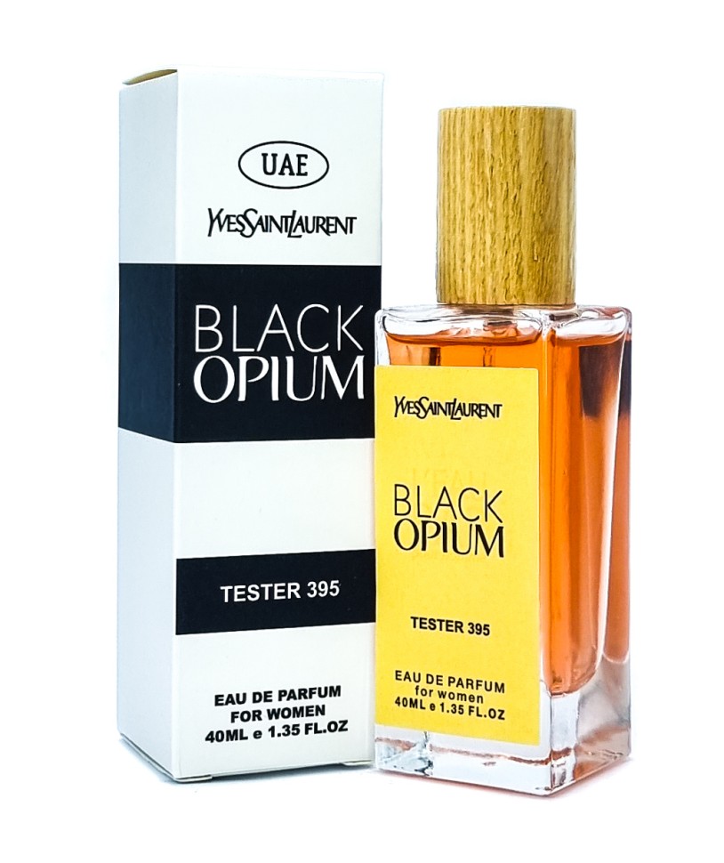 Тестер 40 мл UAE № 395 Yves Saint Laurent Black Opium