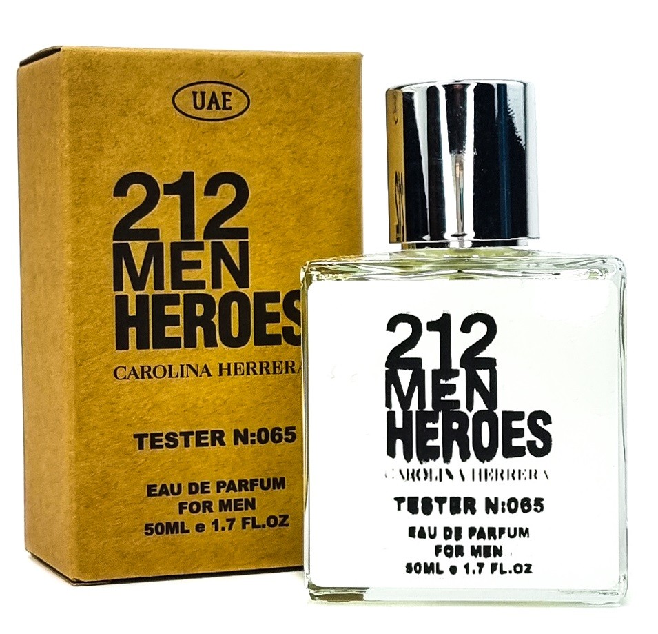 Мини-Тестер Carolina Herrera 212 Men Heroes 50 мл (ОАЭ)
