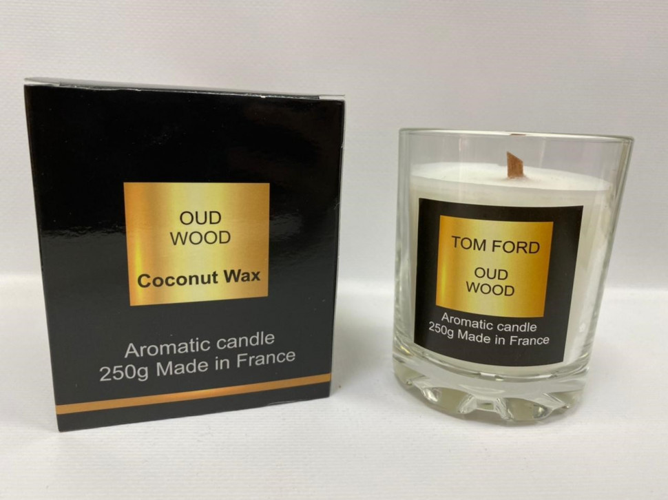 Парфюмерная свеча Tom Ford Oud Wood 250 мл 