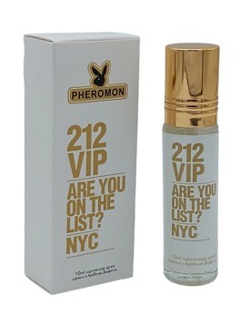 Масляные духи с феромонами Carolina Herrera 212 VIP For Women 10 мл