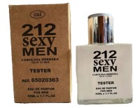 Мини-Тестер Carolina Herrera 212 Sexy Men 50 мл (ОАЭ)