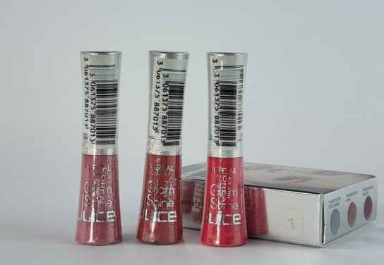 Блеск для губ Loreal 3 Lipgloss Glam Shine №7 6 ml (упаковка)