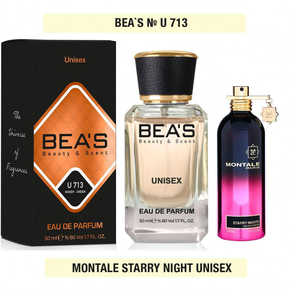 BEA'S (Beauty & Scent) U 730 - Montale Starry Night 50 мл