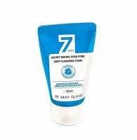 Пенка для умывания May Island 7 Days Secret Baking Soda Pore Deep Cleansing Foam 30 мл (Оригинал)