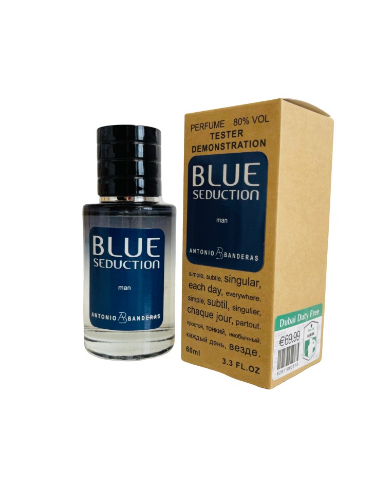 Тестер DutyFree 60 мл Antonio Banderas Blue Seduction for Men