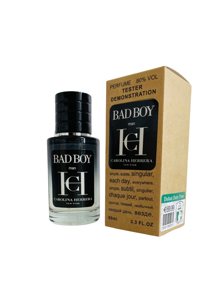 Тестер DutyFree 60 мл Carolina Herrera Bad Boy