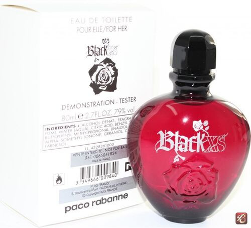 Тестер Paco Rabanne Black XS Pour Femme 80 мл