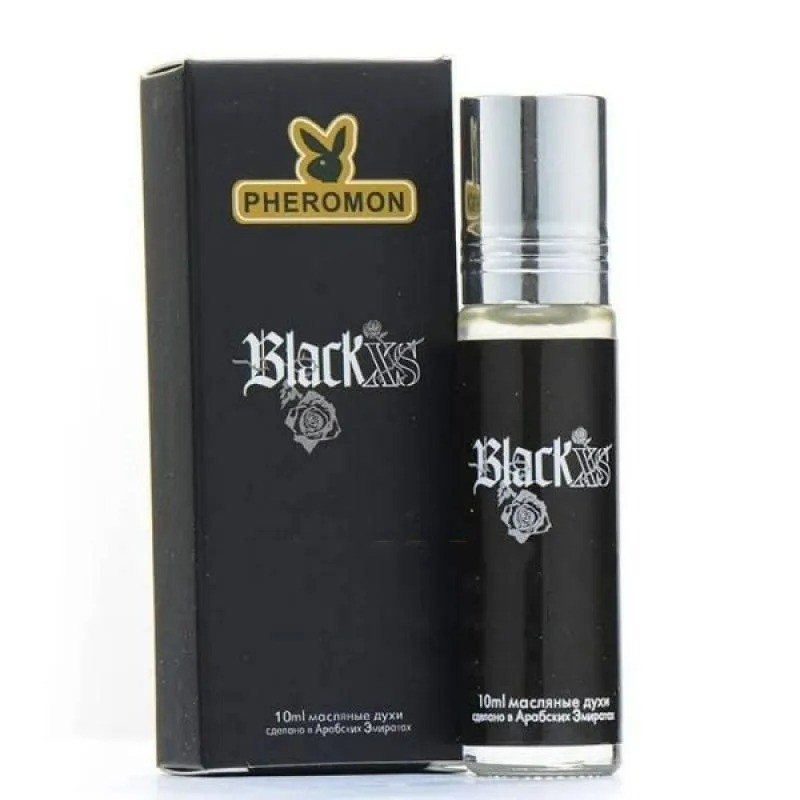 Масляные духи с феромонами Paco Rabanne Black XS For Men 10 мл