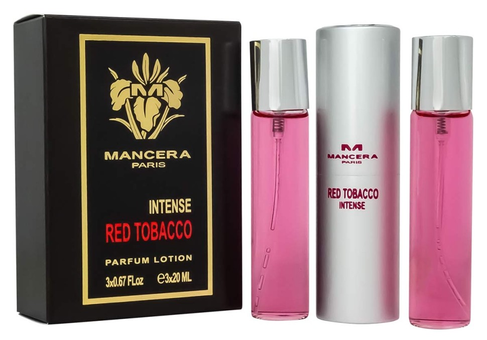 Набор Мини 3x20 мл - Mancera Red Tobacco Intense