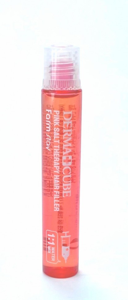 Филлер для волос FarmStay Derma Cube Pink Salt Therapy Hair Filler 13 мл (Оригинал)