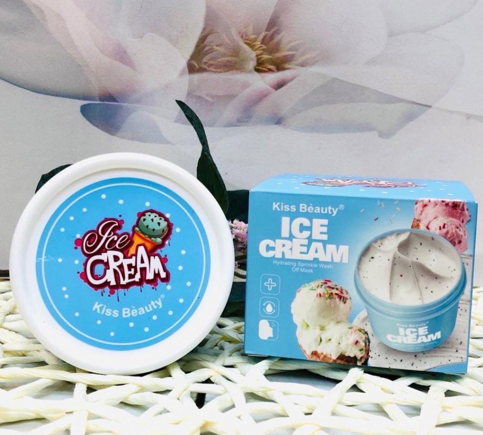 Маска для лица Kiss Beauty Ice Cream, 100 гр (WE1500)