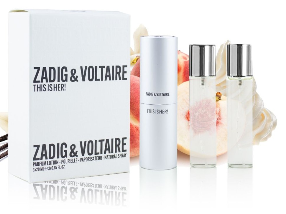 Zadig & Voltaire This is Her - НАБОР MINI 3Х20 мл