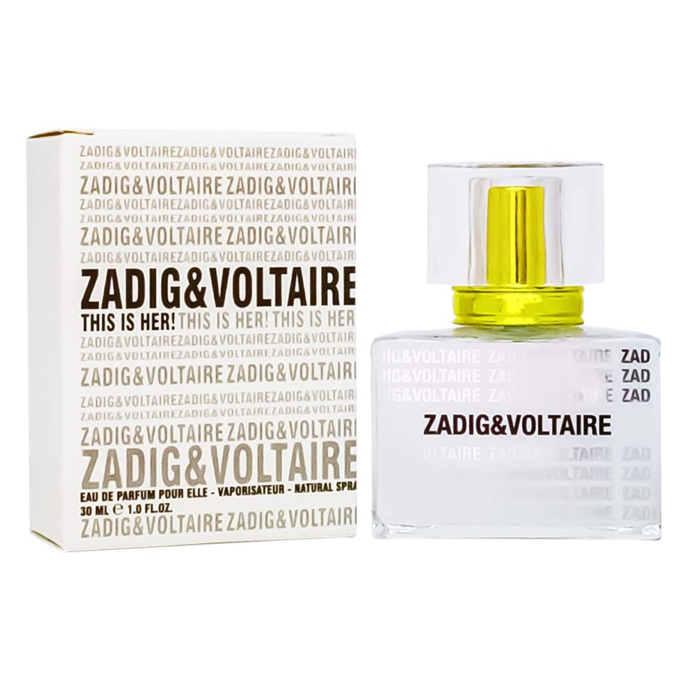 Мини-парфюм 30 мл Lux Zadig & Voltaire This is Her