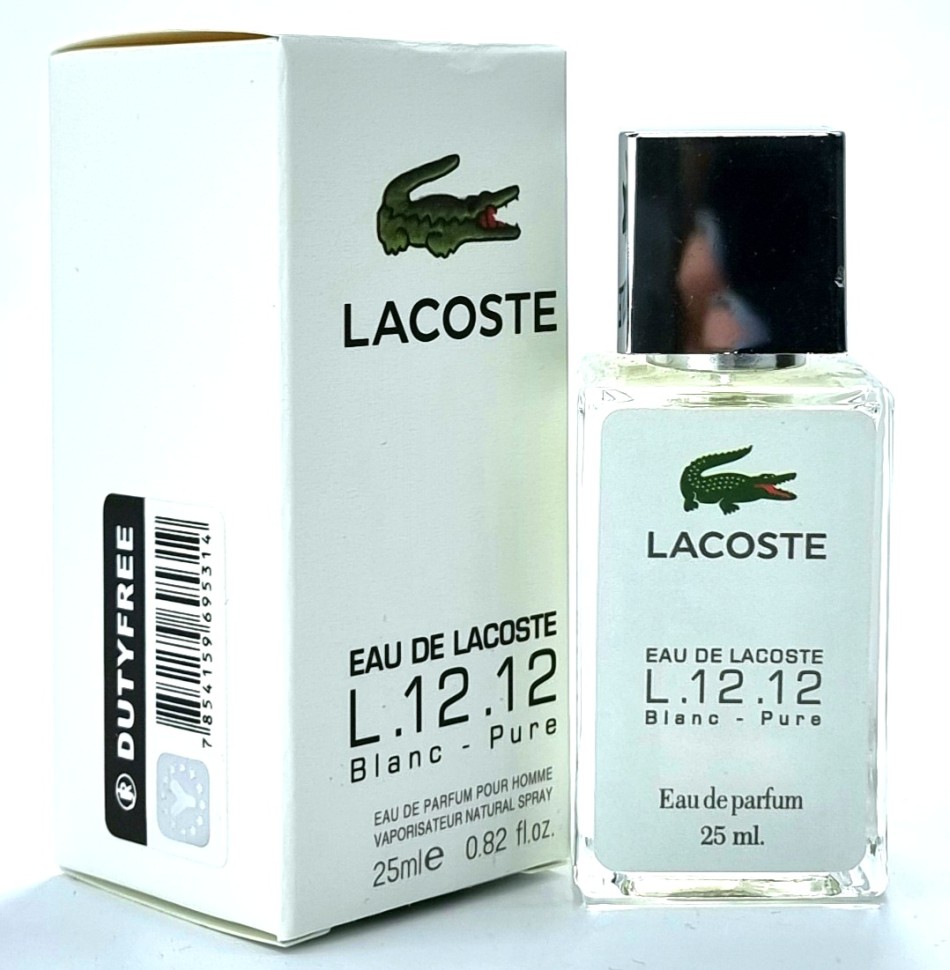 Мини-парфюм 25 ml ОАЭ Lacoste Eau De Lacoste L.12.12 Blanc
