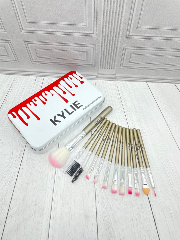 Набор кистей Kylie (белая) 12 штук (1361801)