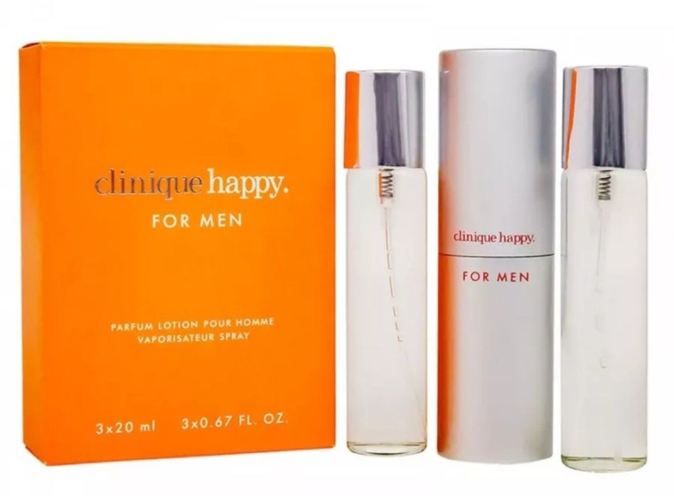 Набор Мини 3x20 мл - Clinique Happy For Men