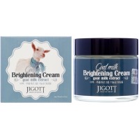 Отбеливающий крем с экстрактом козьего молока Jigott Goat Milk Whitening Cream 70 ml