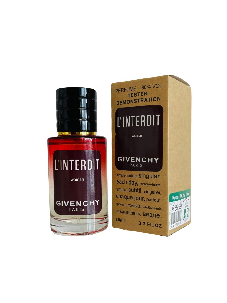 DutyFree 60 Givenchy L Interdit