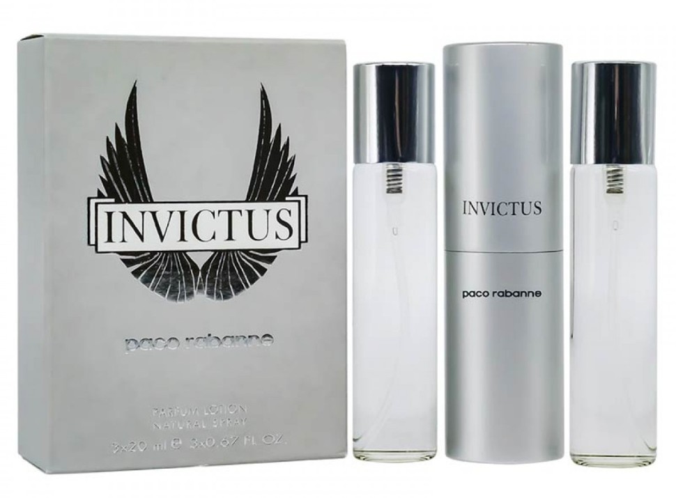 Набор Мини 3x20 мл - Paco Rabanne Invictus