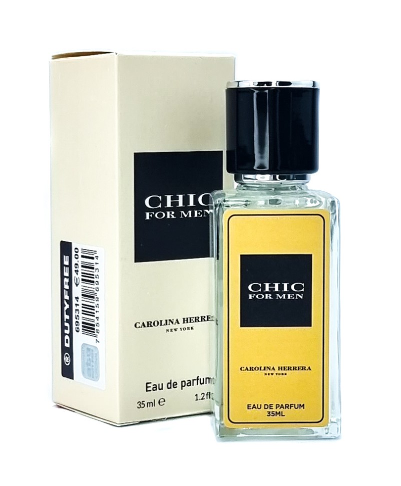 Мини-парфюм 35 ml ОАЭ Carolina Herrera Chic For Men 