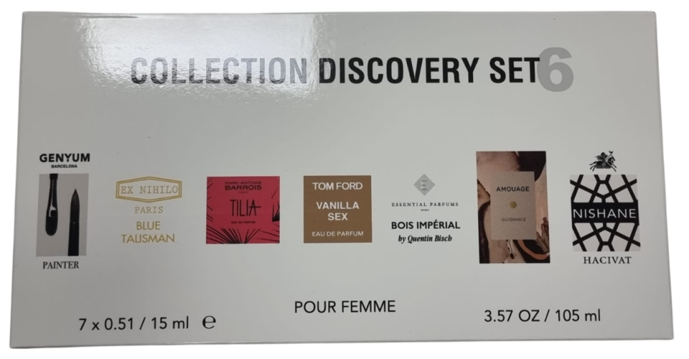 Подарочный набор 7х15мл MIX SET 6 ХИТ!! Все популярные ароматы!