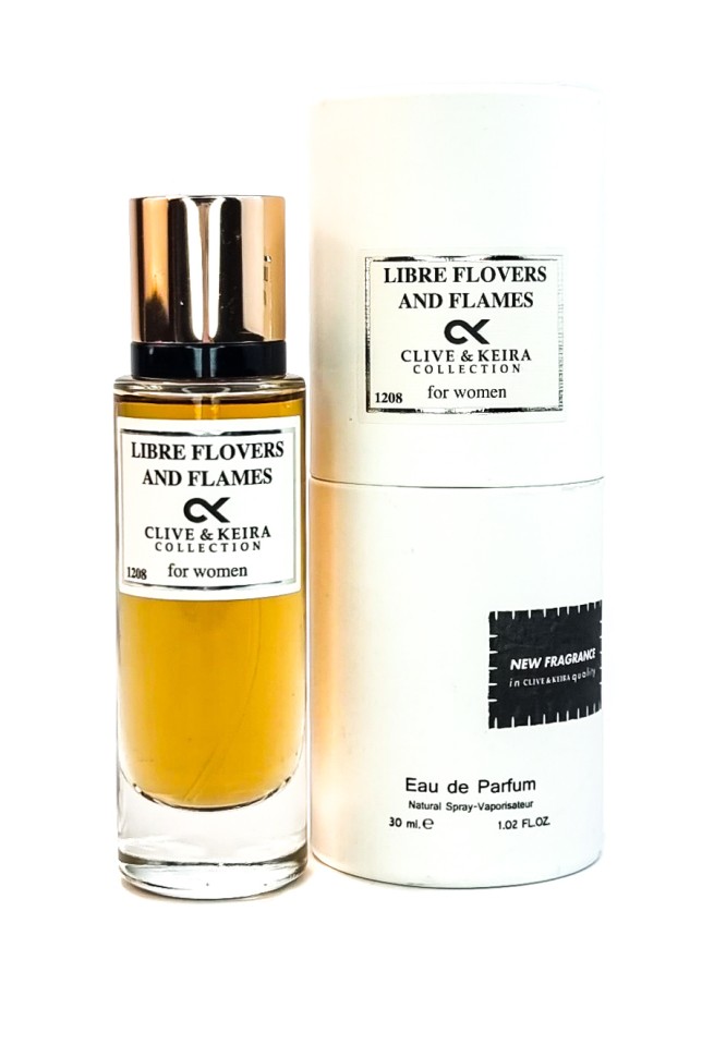 Clive & Keira 1208 Libre Flovers and Flames (Yves Saint Laurent Libre Flowers & Flames), 30 ml