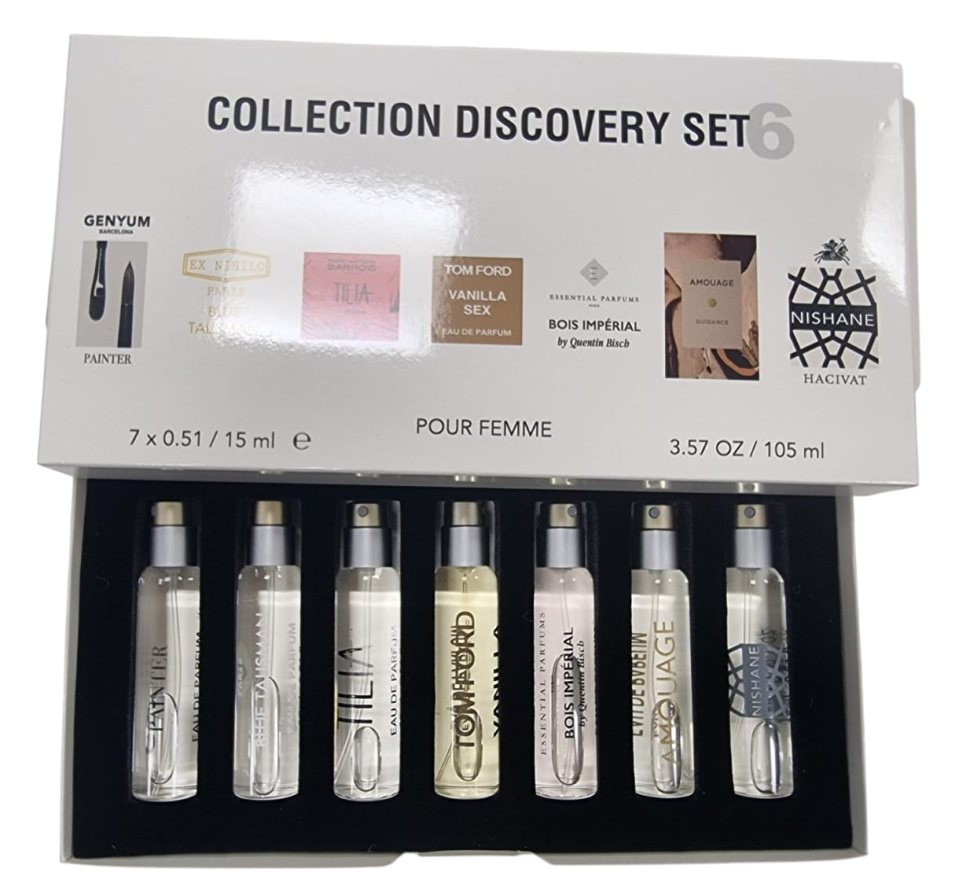 Подарочный набор 7х15мл MIX SET 6 ХИТ!! Все популярные ароматы! ЛИКВИДАЦИЯ