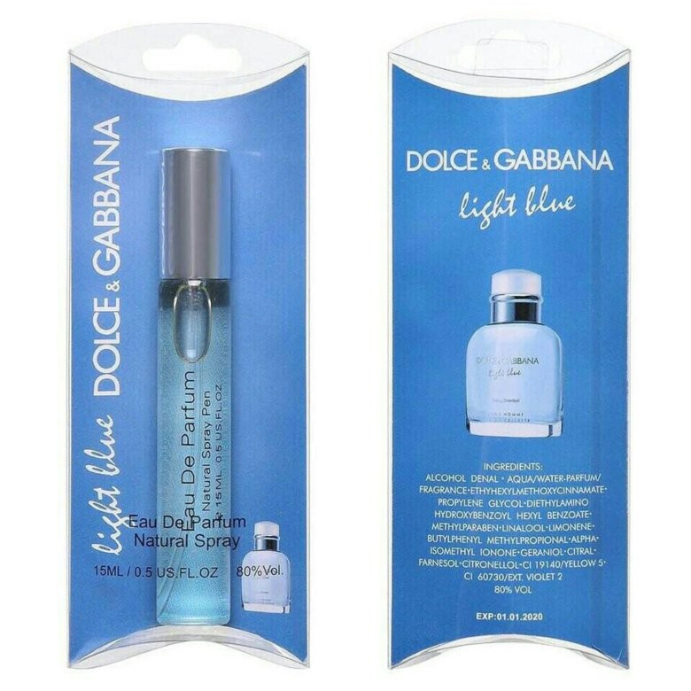 Dolce & Gabbana Light Blue Pour Homme 20 мл