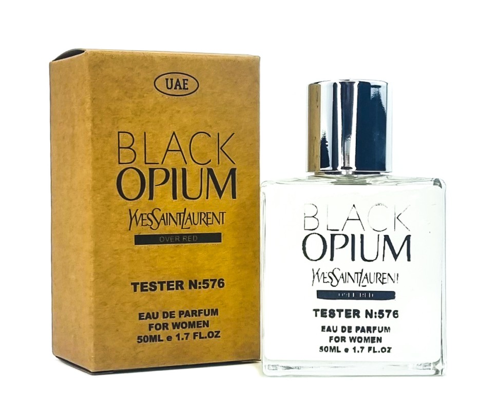 Мини-Тестер Yves Saint Laurent Black Opium Over Red 50 мл (ОАЭ)
