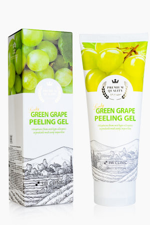 Пилинг-гель 3W Clinic Lovely Green Grape Peeling Gel, 180 мл (Корея)(7300) 