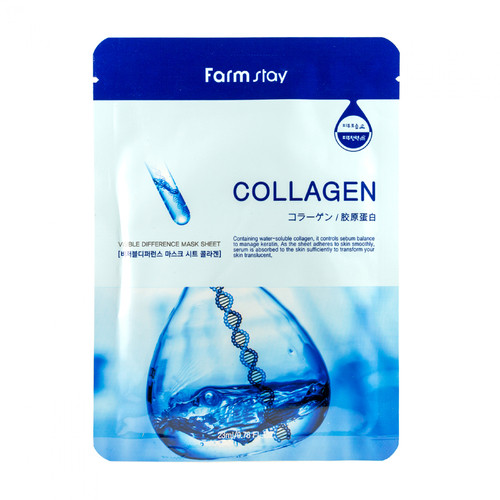 Маска для лица с коллагеном FarmStay Collagen