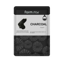 Тканевая маска с древесным углем FarmStay Charcoal (Оригинал)