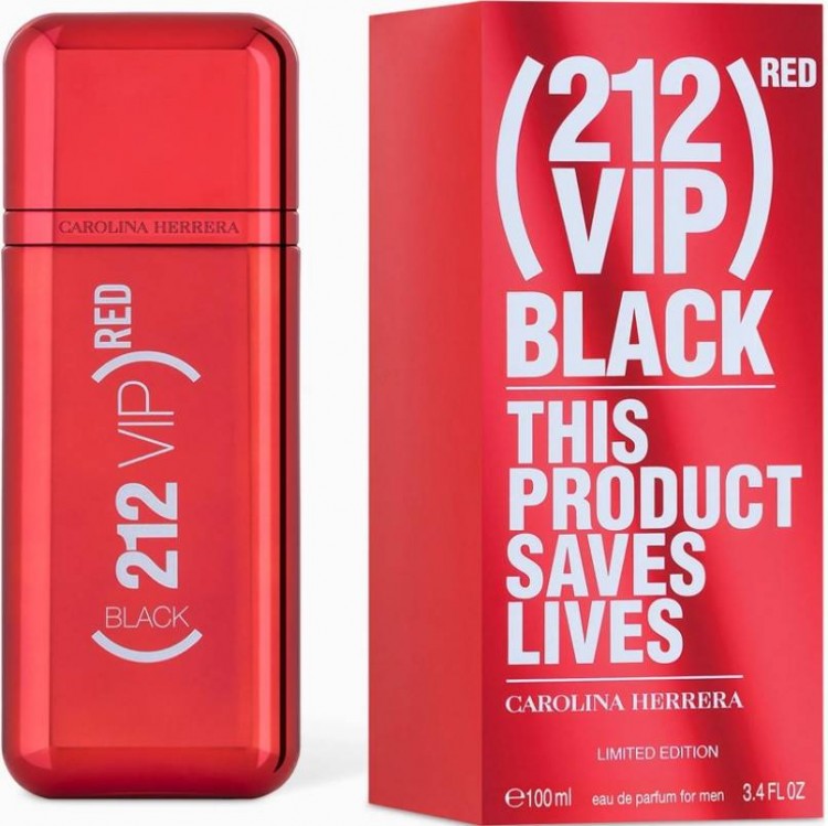 Carolina Herrera 212 VIP Black Red 100