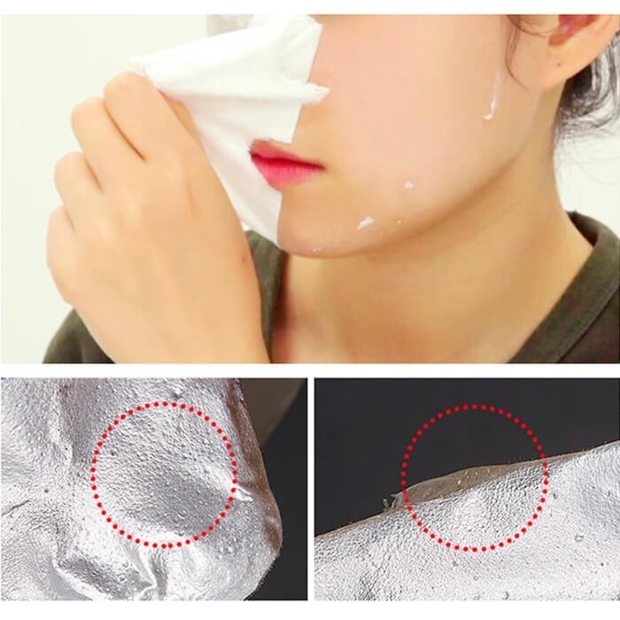 Маска-пленка для упругости кожи лица A'PIEU Silver Foil Pack 60мл (Корея оригинал) (2г350)