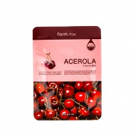 Тканевая маска с экстрактом ацеролы FarmStay Acerola (Оригинал)