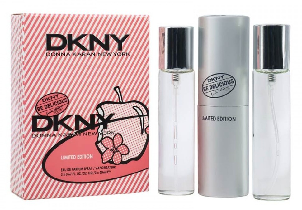 Набор Мини 3x20 мл - DKNY Be Delicious Fresh Blossom