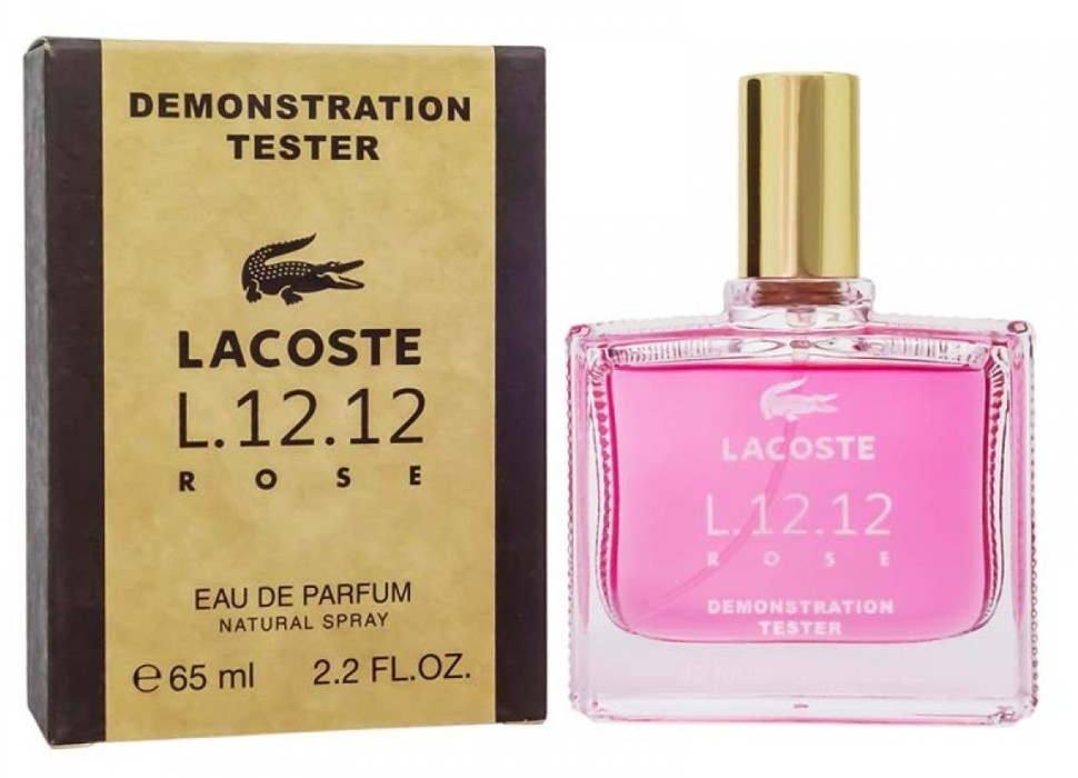 Тестер Lacoste L.12.12 Rose Eau de Parfum 65 мл (ОАЭ)
