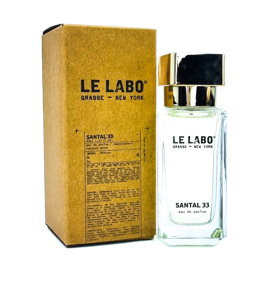 Мини-парфюм 42 мл Le Labo Santal 33