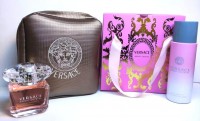 Подарочный набор парфюм + дезодорант Versace Bright Crystal