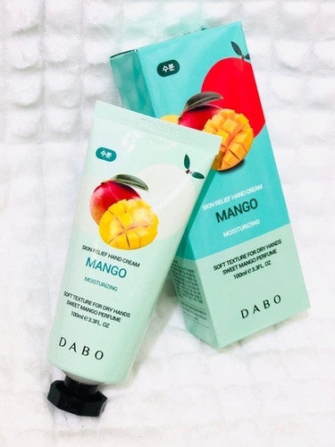 Крем для рук DABO "Mango" с экстрактом манго (КОРЕЯ)