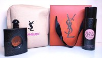 Подарочный набор парфюм + дезодорант Yves Saint Laurent Black Opium Eau de Parfum