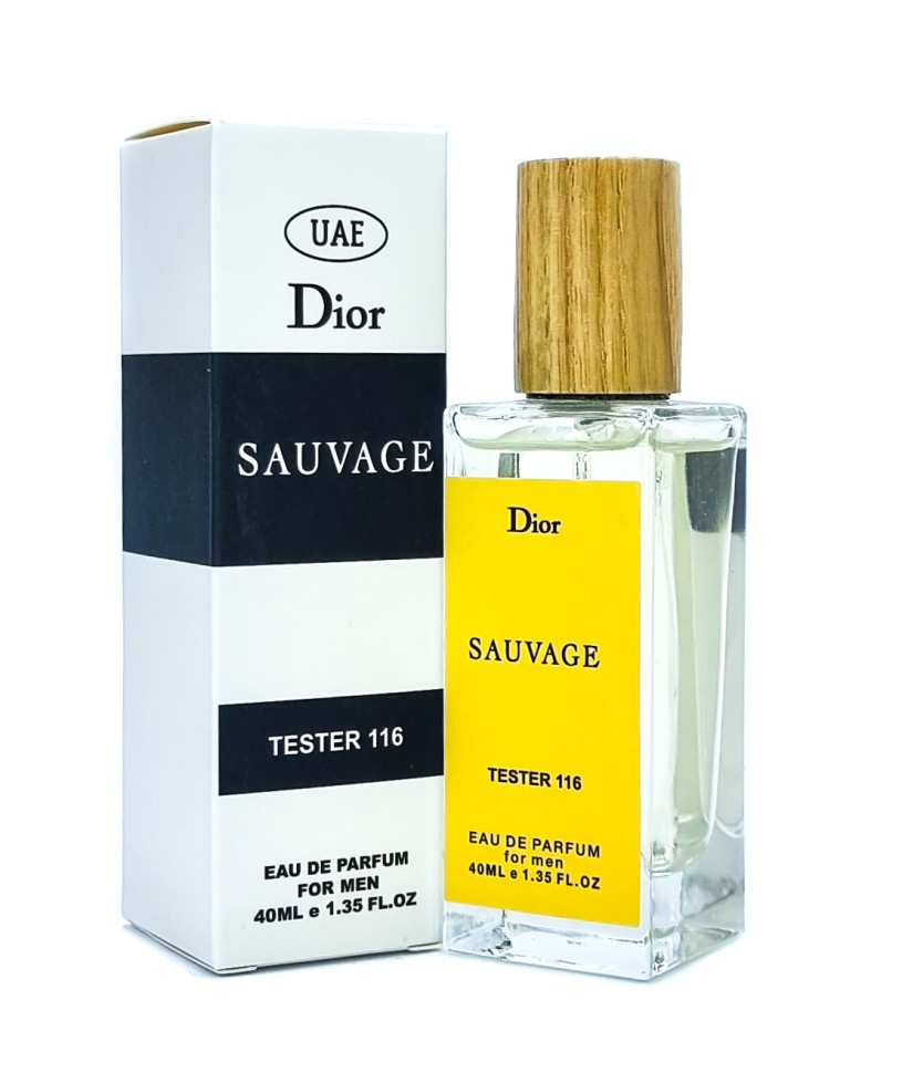 Тестер 40 мл UAE № 116 Christian Dior Sauvage Eau de Parfum