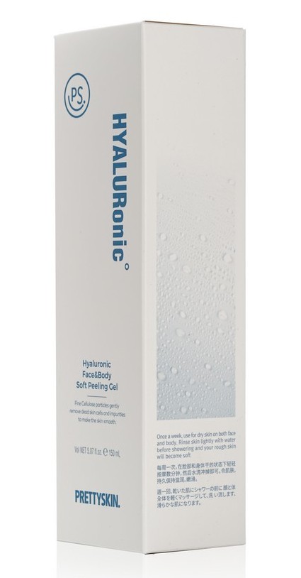 Мягкая пилинг-скатка для лица и тела с гиалуроновой кислотой Pretty Skin Hyaluronic Face & Body Soft Peeling Gel 150 мл Мягкая пилинг-скатка для лица и тела с гиалуроновой кислотой Pretty Skin Hyaluronic Face & Body Soft Peeling Gel 150 мл