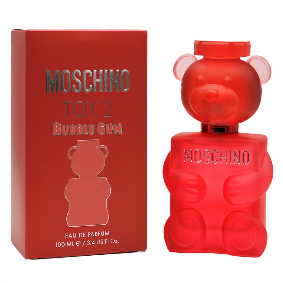 Парфюмерная вода Moschino Toy 2 Bubble Gum 100 мл (красный)