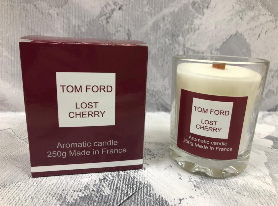 Парфюмерная свеча Tom Ford Lost Cherry 250 мл 