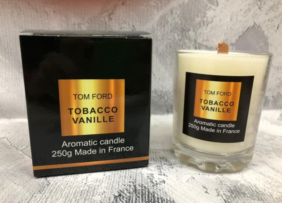 Парфюмерная свеча Tom Ford Tobacco Vanille 250 мл 