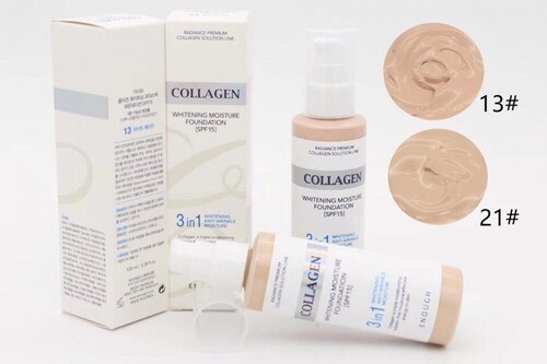 Тональный крем с коллагеном 3 в 1 Enough Collagen Whitening Moisture Foundation №13 (01200)