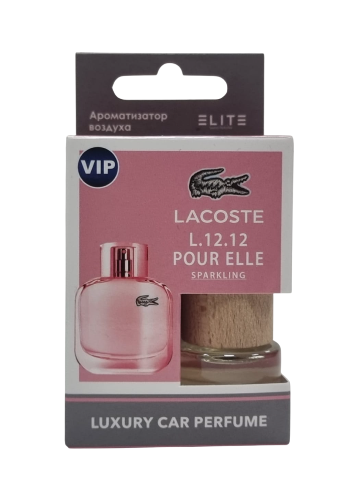 Автопарфюм в коробке Lacoste Eau de Lacoste L.12.12 Pour Elle Sparkling 8 мл