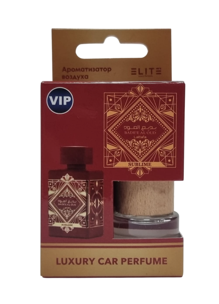 Автопарфюм в коробке Lattafa Bade'e Al Oud Sublime 8 мл